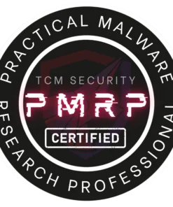 Practical Malware Research Professional (PMRP) Certification badge